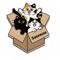 Aimant de réfrigérateur en acrylique personnalisé avec un chat mignon de dessin animé, découpé au laser, imprimé UV, autocollant magnétique pour réfrigérateur, cadeau souvenir