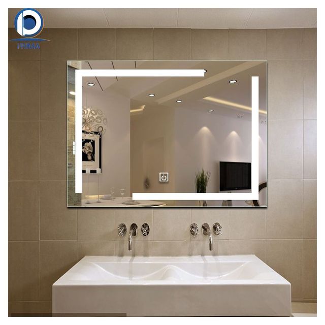 Prima Bathroom Smart LED Mirror Anti-Fingerprint LED Mirror Three-Color Light-Changing LED Mirror