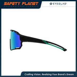 Gafas de Sol de alta calidad, gafas de sol con logotipo personalizado, lentes grandes, gafas de sol polarizadas para bicicleta a la venta - Product Image 4