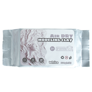 500g <span class=keywords><strong>d</strong></span>'<span class=keywords><strong>argile</strong></span> à modeler auto-durcissante, non toxique, de haute qualité, blanche, 1,1 lb, <span class=keywords><strong>pour</strong></span> les projets artistiques et <span class=keywords><strong>la</strong></span> sculpture des enfants - Product Image 4