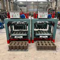 Machine de moulage de briques non automatique à faible consommation d'effort 4-40A pour la production de matériaux de construction avec rapport d'essai fourni