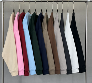 Sudadera Unisex Casual de Cuello Redondo, Tejido Acanalado, Personalizada con Estampado Bordado, 100% Algodón de Alta Calidad, 430g, para Invierno - Product Image 4