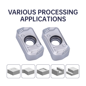 Lnmx0303 cacbua phay chèn thô thay thế cho apmt1135 & R5 công cụ thức ăn cao cho khuôn & chết, không gỉ, thép - Product Image 3