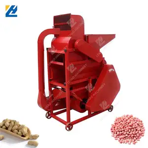 Electric small groundnut shell removing shelling machinery peanut sheller machine for sale