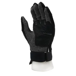 Тактические перчатки с жесткими костяшками пальцев, латунные перчатки, сверхпрочные рабочие противоскользящие перчатки