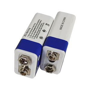 프리즘 <span class=keywords><strong>9V</strong></span> 리튬 이온 배터리 팩 1000mAh USB 충전식 <span class=keywords><strong>9V</strong></span> 대용량 충전식 배터리 - Product Image 2