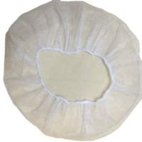 Filet à cheveux jetable en nylon avec bande élastique, couvre-chef respirant pour usage industriel et restauration
