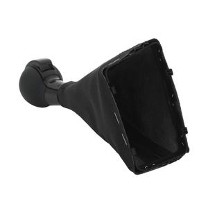 Perilla de palanca de cambios automática para coche, palanca de cambios de cuero para <span class=keywords><strong>Audi</strong></span> A3 8V A6 C7 S3 <span class=keywords><strong>Q3</strong></span> 2 RS3 4 5 S6 RS6 A7, negro, plateado, a prueba de herrumbre - Product Image 2