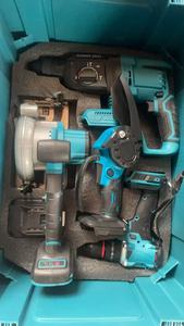 Factory Free OEM Industrial Cordless 6-in-1 Wrench Drill Angle Grinder Saw Hammer <strong>Tools</strong> <strong>Set</strong> Brushless <strong>Hand</strong> <strong>Tools</strong> <strong>Set</strong> - Product Image 5