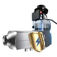 2KW 12V voiture bateau Air Diesel Kit de chauffage de stationnement 12V 5KW 8KW caravane chauffage camion réchauffeur d'air aluminium