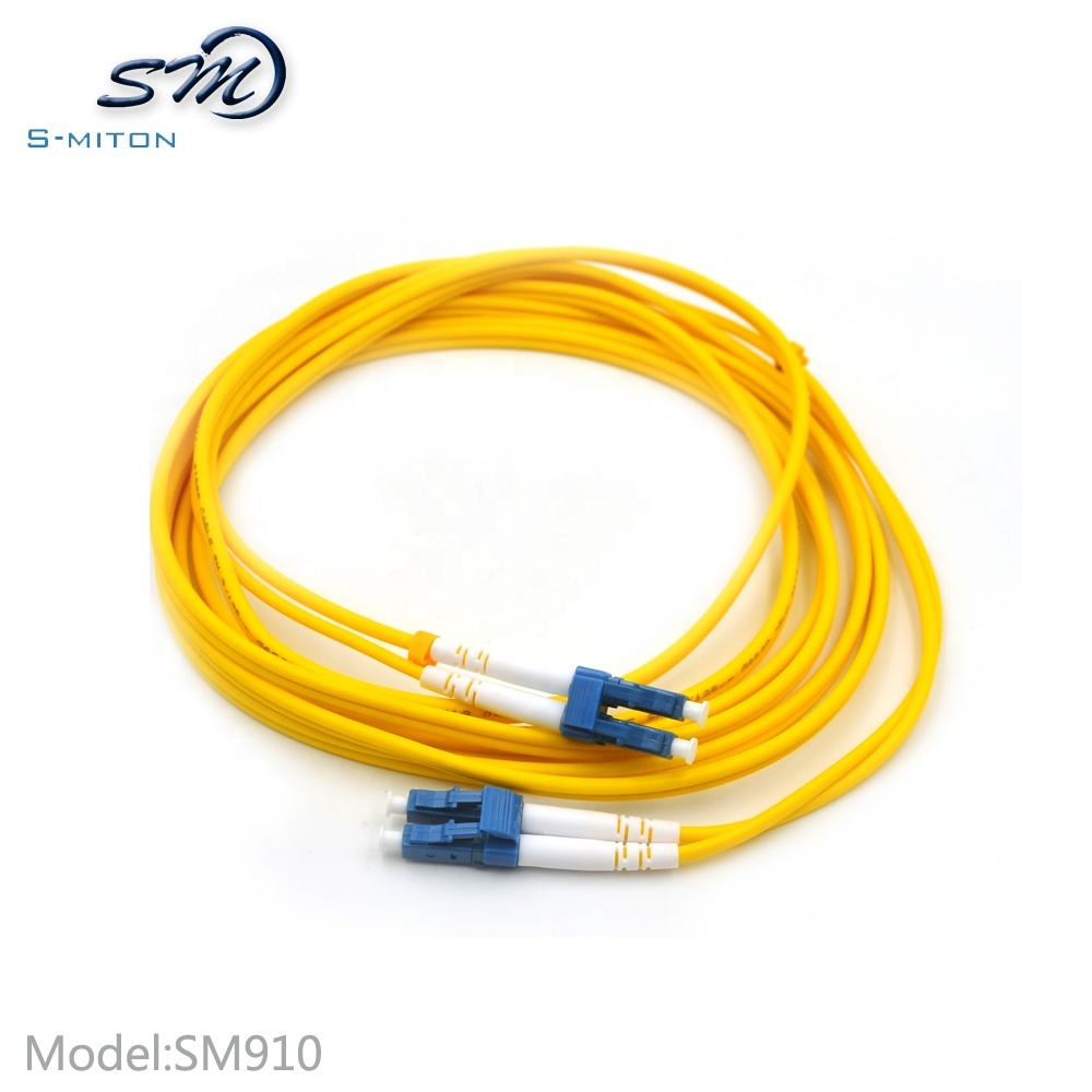 3 m jarretière Optique Duplex Monomode LC LC Corde de Correction Optique De Fiber