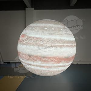 Globos Inflables de Planeta Luna de 3M y 5M para Fiestas, Eventos y Decoración de Parques de Atracciones, Inflables Publicitarios de Calidad - Product Image 3
