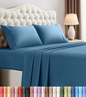 Ensemble de housse de couette personnalisée 300tc à motif uni tissé pour hôtel, maison et hôpital
