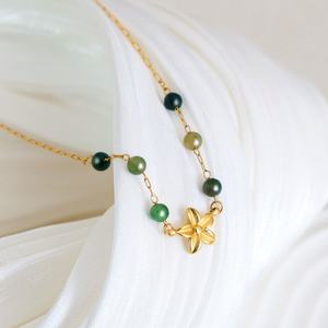 Collares de Moda 2026, Joyería Minimalista Hipoalergénica, Collar de Estrella de Mar en Acero Inoxidable 316L con Baño de Oro de 18k para Mujer - Product Image 2