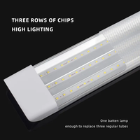Utilisation commerciale et civile en gros plafond de bureau d'école Triproof a mené le luminaire linéaire de Batten