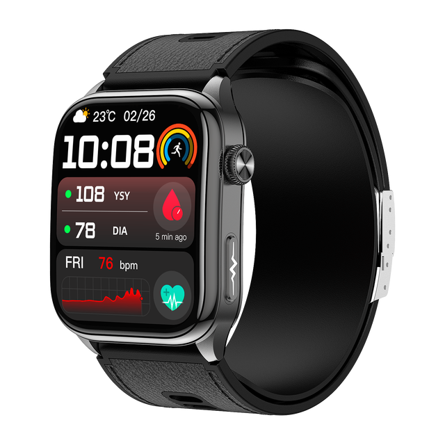 Wonlex MF30 Air Pump Smart Watch Support SOS Call & NFC Payment AMOLED Screen ECG Health Management BT Phone Call Smart Watch