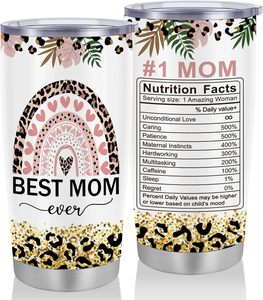American Style Modern Mothers Day Gifts Best Mom Ever Stainless Steel Vacuum Tumbler Travel Car Cups Coffee <b>Mug</b> - Product Image 1