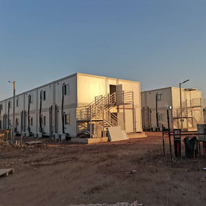 Maison préfabriquée modulaire portable en conteneur à vendre, petite maison mobile pliable, préfabriquée, autre usage de bureau en acier - Product Image 2