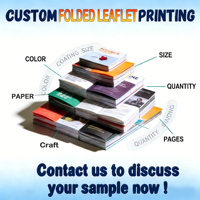 Kertas Cardstock Copperplate Poster Lipat Kustom Kartu Sertifikat Harga Murah Layanan Percetakan Kartu & Kemasan