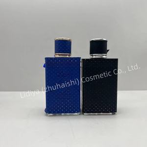 Dubai árabe 100mL Colonia para hombres Perfume <span class=keywords><strong>De</strong></span> Cuero Negro Azul con fragancia <span class=keywords><strong>de</strong></span> larga duración Spray al por mayor - Product Image 6