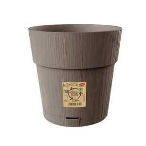 Jarrón de Plástico Gris Paloma Ethica de Stefanplast S.P.A. con Agua, diámetro 30 cm, con Agua - Product Image 1