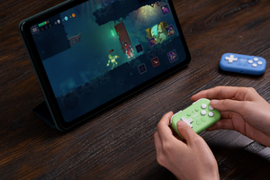 คอนโทรลเลอร์เกมไร้สาย 8Bitdo สำหรับ Android Raspberry Pi รองรับโหมดคีย์บอร์ด ดีไซน์ตามหลักสรีรศาสตร์ แบตเตอรี่ 180mAh 8bitdo 8Bitdo M - Product Image 5