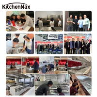 Ensemble d'équipements de cuisine commerciaux KitchenMax SS304 pour les entreprises de restauration et les projets de cuisines d'hôtels