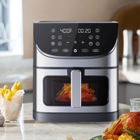 Hot Selling 7 Liter Zichtbare Elektrische Cook Machine Zonder Olie Digitale Lucht Friteuse 1350W Huishoudelijk Klein Keukenapparaat