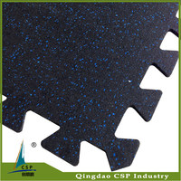 Tapis en caoutchouc EPDM antidérapant et non toxique WYC de haute qualité 15 mm, imperméable, pour aires de jeux intérieures, gymnases, parcs et revêtements de sol de gymnases