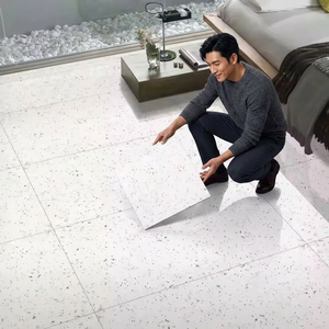 Mosaïque blanche 60x120 Carrelage intérieur en céramique brillante pour appartement Carrelages muraux en marbre émaillé en porcelaine polie - Product Image 1