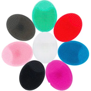 New Product Silicone Facial Brush Face Wash Brush Silicone Scrubber Face For Face