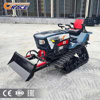 25hp 35hp 50hp 60hp Mini tracteur à chenilles chinois télécommandé petit tracteur à chenilles pour l'agriculture prix des motoculteurs
