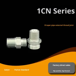 1cn dầu thủy lực lắp ống h-loại thẻ thẳng tay áo loại nhẹ 24 côn con dấu bên ngoài duy nhất ferrule Phụ kiện ống - Product Image 2