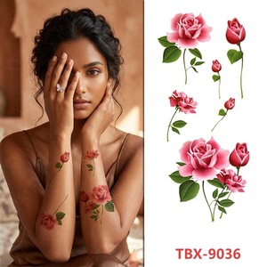 Pegatinas <span class=keywords><strong>de</strong></span> Arte Corporal, Pegatinas Decorativas <span class=keywords><strong>de</strong></span> Verano, <span class=keywords><strong>Tatuajes</strong></span> Temporales <span class=keywords><strong>para</strong></span> <span class=keywords><strong>Mujeres</strong></span>, Maquillaje Diario - Product Image 5