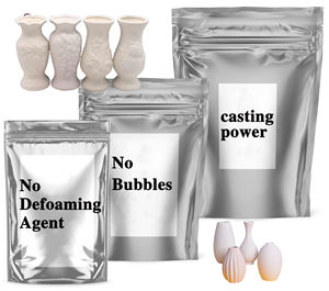 거품 없음 빠른 경화 8-10 분 에코 수지 주조 석고 분말 Jesmonite 키트 DIY 석고 트레이 공예 - Product Image 3