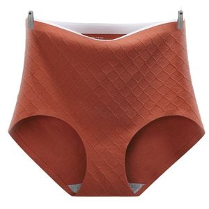 Biancheria intima traspirante a vita alta da donna tinta unita per sollevare il comfort delle natiche <span class=keywords><strong>senza</strong></span> lasciare traccia di mutande nude da donna - Product Image 3