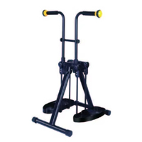 Bicicleta de Ejercicio Plegable Antideslizante para Personas Mayores con Ventosas Amortiguadoras, Pedalador para Terapia Física Sentado, Ejercicios de Brazos y Piernas