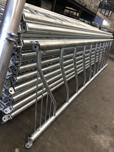 Trung Quốc thực hiện giá rẻ mạ kẽm gia súc sân Bảng điều khiển hàng rào chéo cho thức ăn an toàn kim loại an ninh hàng rào trang trại sử dụng - Product Image 5