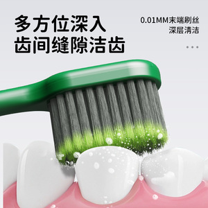 Cepillo de Dientes Dr.Baek de Cabeza Ancha con Cerdas Suaves para Adultos, Limpieza Manual - Product Image 3