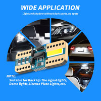 DXZ OEM 10pcs T10 LED Canbus Ampoules OE 7020 Modèle E1-T10-7020-2-A Dôme Lecture Plaque D'immatriculation 12V Retrofit/Upgrade