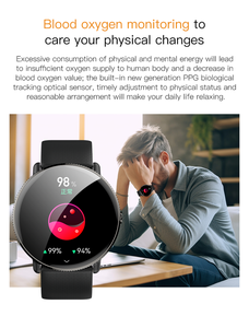 Montre connectée PPG AMOLED 1,43 pouces, grand écran couleur, étanche IP68, modes sportifs multiples, oxymètre de sang, boussole magnétique S61 - Product Image 2
