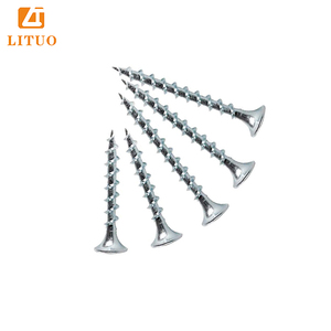 Viti Autofilettanti Galvanizzate per Pannelli in Cartongesso con Filettatura <span class=keywords><strong>Grossa</strong></span>, Punta Affilata e Testa Phillips - Product Image 1