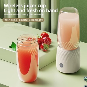 Nuevo Exprimidor Portátil Inalámbrico de Acero Inoxidable de 6 Cuchillas, Recargable por USB, Multifuncional, para Frutas y Verduras - Product Image 4
