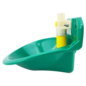 2022 Wholesale Sheep Goat Water Drinker With Green Strong Yellow Valve Lamb