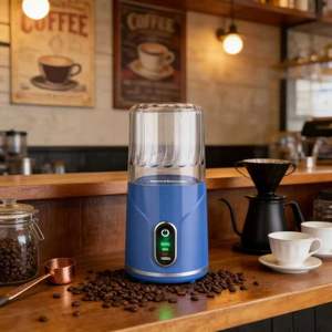 Máquina industrial para moler café, licuadora portátil, alimentación por coche/batería, licuadora con botón de un solo toque, máquina industrial para moler café - Product Image 3