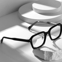 Lunettes anti-lumière bleue carrées 2026 – Montures optiques carrées faites à la main avec monture épaisse pour verres correcteurs