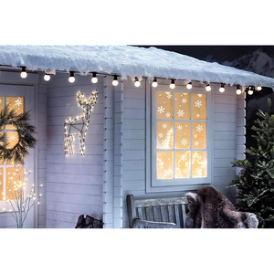 2020 nouveau Joyeux Noël Flocon De Neige Père Noël <span class=keywords><strong>Vitrine</strong></span> Transparente De Noël <span class=keywords><strong>Autocollant</strong></span> - Product Image 1