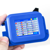 Imprimante à jet d'encre miniature portable 12,7 mm Tij à séchage rapide pour bouteilles en verre