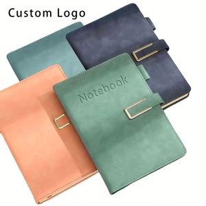 Cuadernos de Cuero PU Personalizados OEM con Cierres, Tamaño A5, Artículos Escolares con Diseño Creativo - Product Image 1