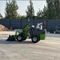 Mini Caricatore Hzm807e da 600kg, Caricatore Elettrico, Pala Gommata con Batteria in Vendita